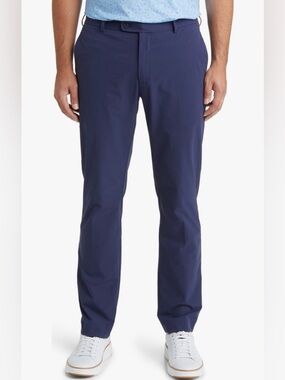 Peter Millar Crown crafted surge tailored fit Navy Performance Pants